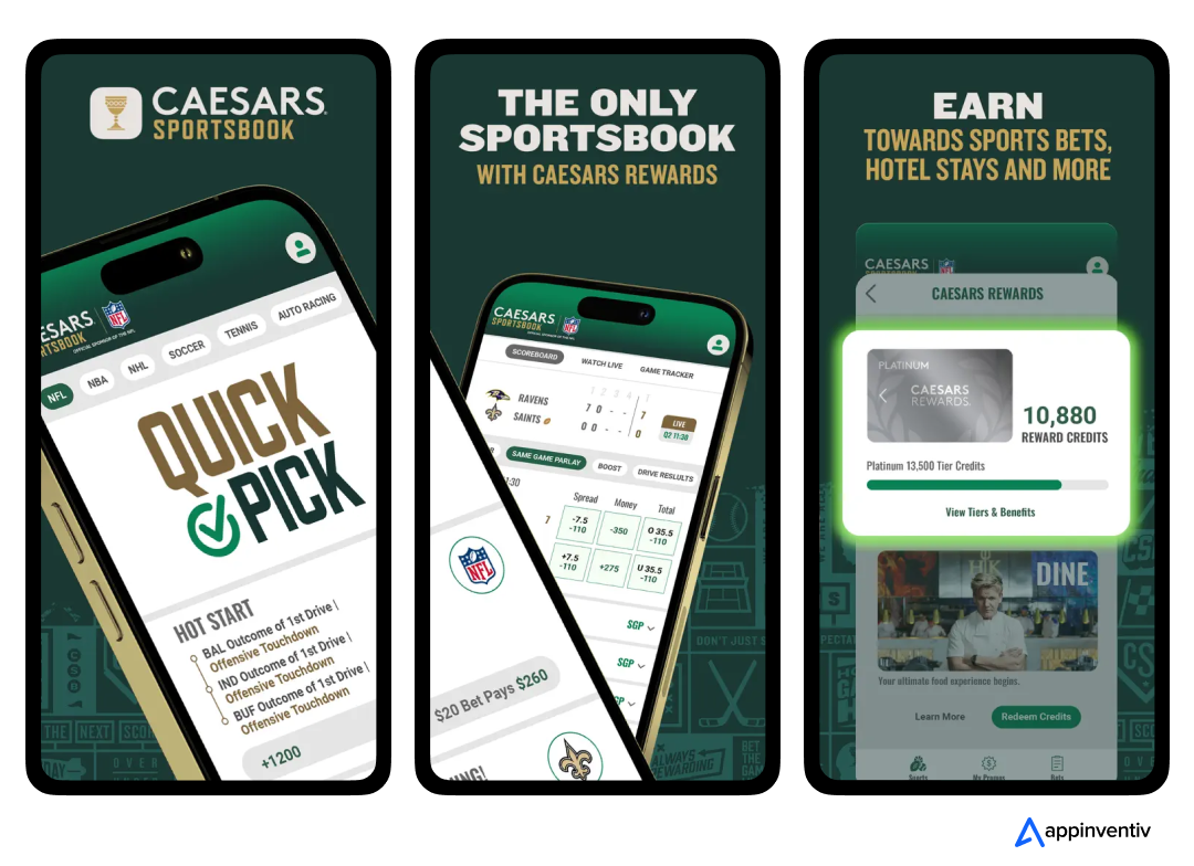Caesars Sportsbook: Sports Betting App 