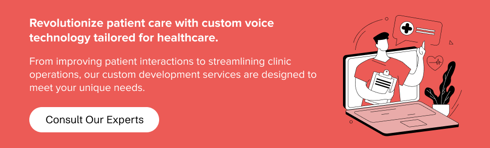 Custom Voice Technology tailored for healthcare at Appinventiv