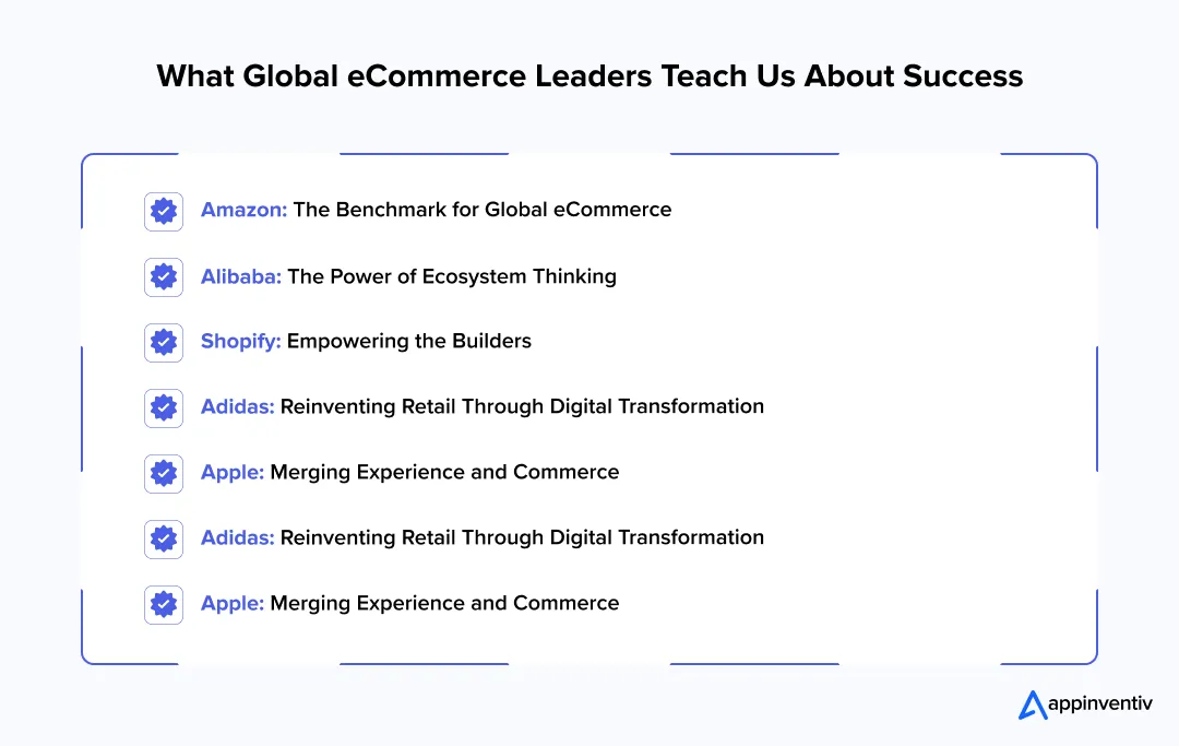 What Global eCommerce Leaders Teach Us About Success What Global eCommerce Leaders Teach Us About Success