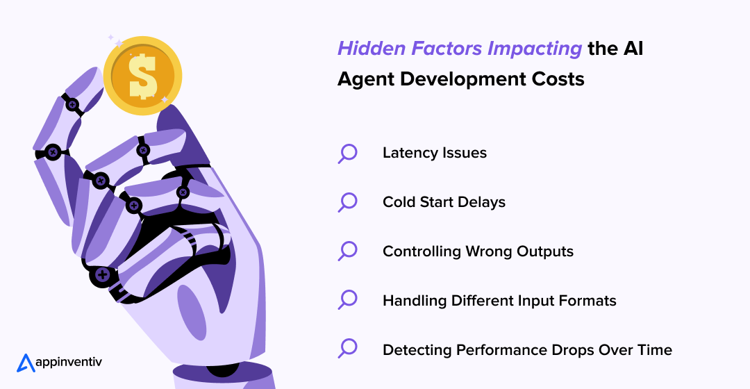 Hidden Factors Impacting the AI Agent Development Costs