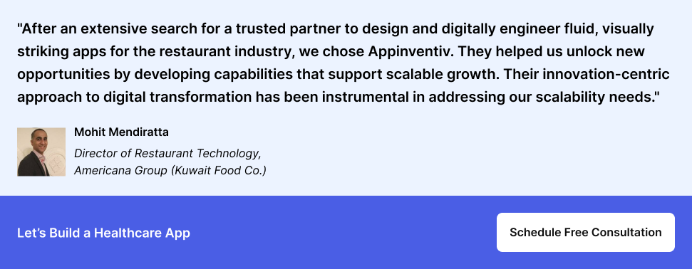 Testimonial from the CEO of the Pizza Hut app Testimonial from the CEO of the Pizza Hut app