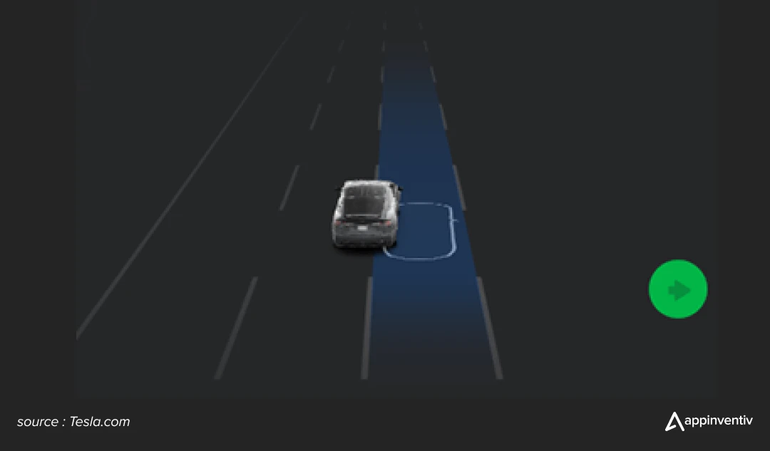 Autonomous Lane Changing in tesla autopilot