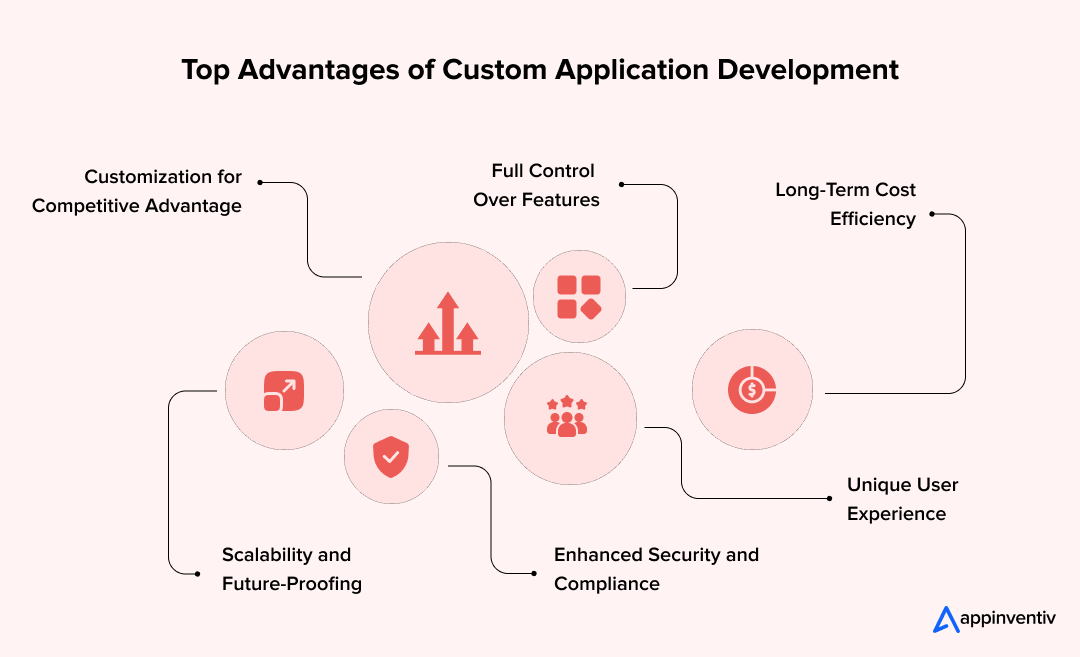 Top Advantages of Custom Application Development
