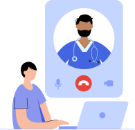 Promote secure and advanced telehealth solutions by Appinventiv with a call to get service assistance.