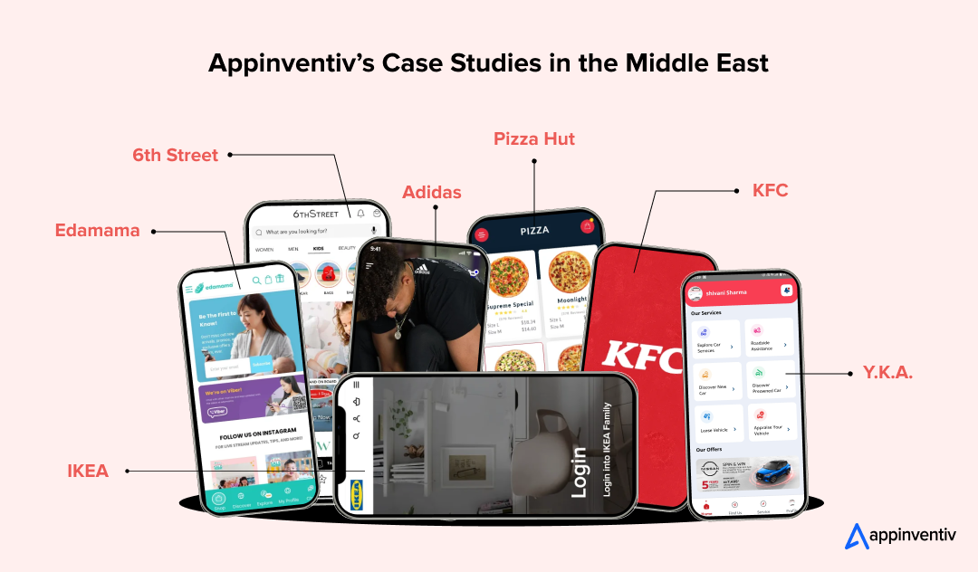 Appinventiv’s Case Studies in the Middle East 