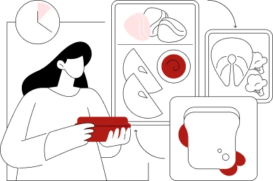 Explore our mobile app development expertise to Build a meal kit app