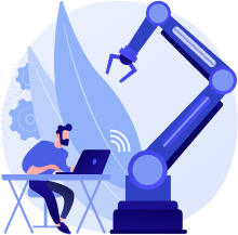 get in touch with us to integrate machine learning into your manufacturing workflows