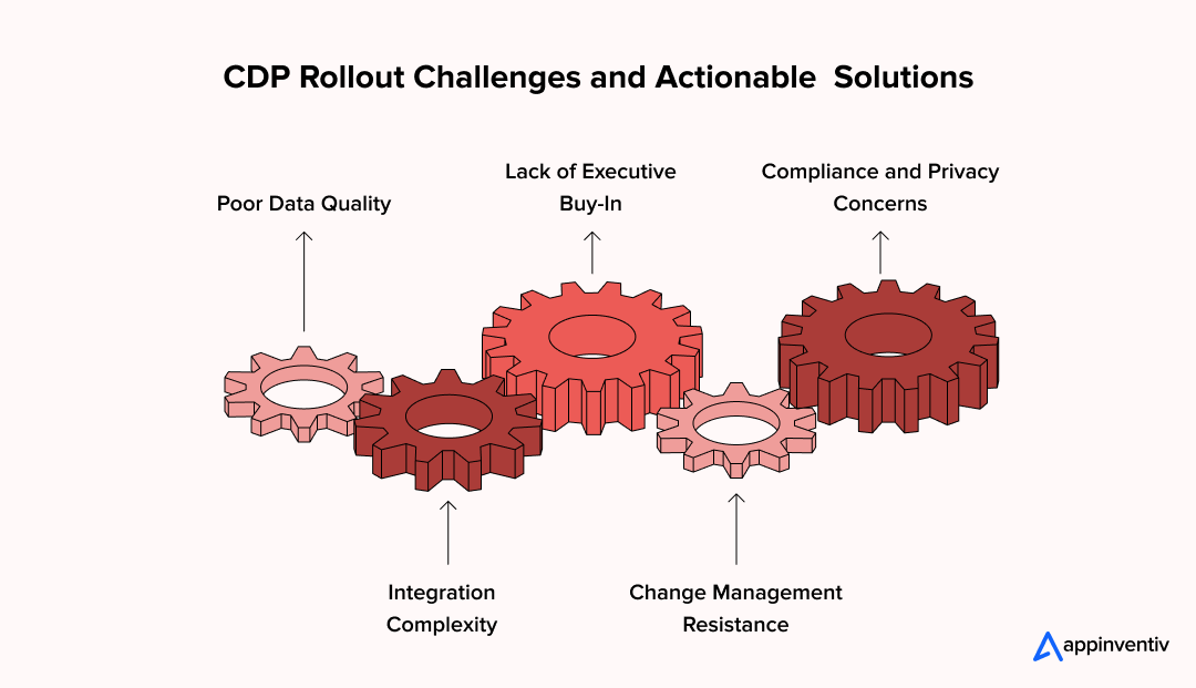 CDP Rollout Challenges and Actionable Solutions