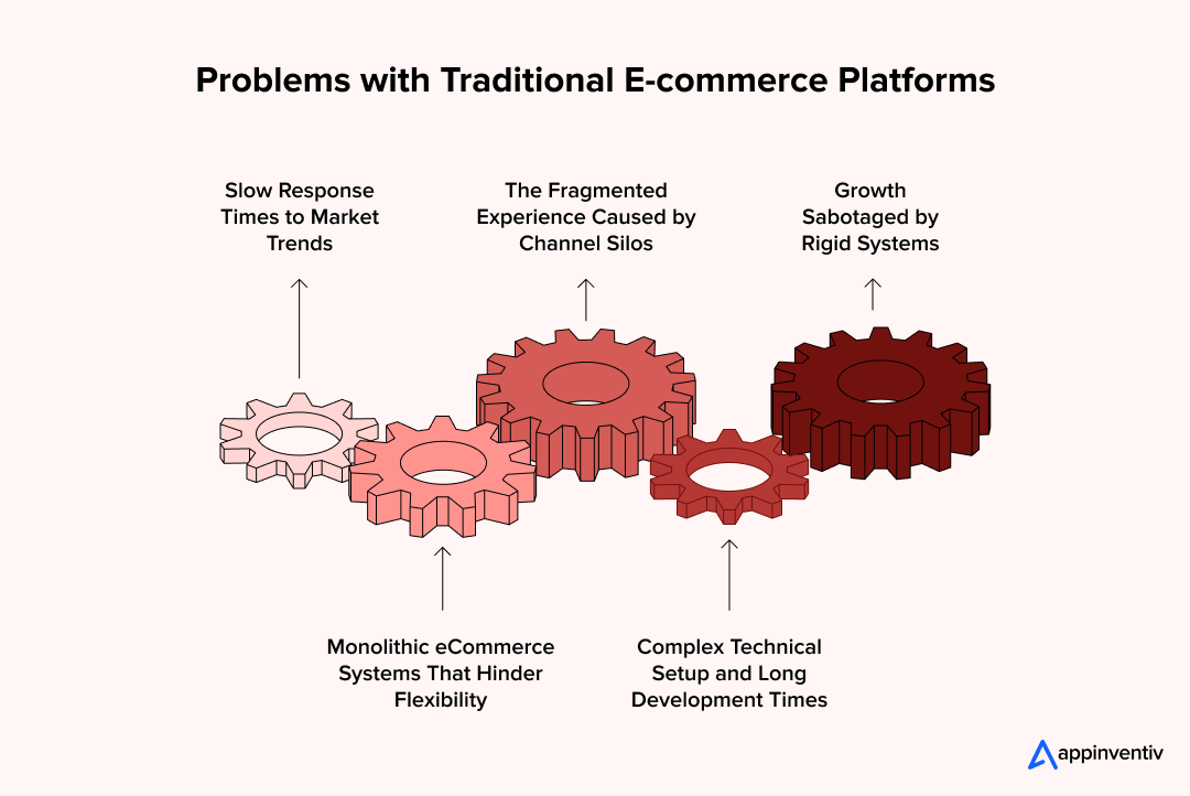 Problems with Traditional E-commerce Platforms