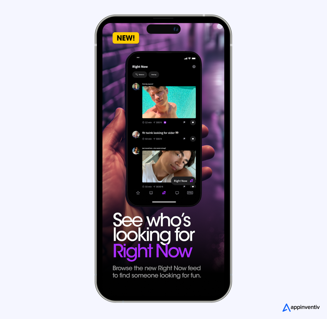 social feed in dating apps