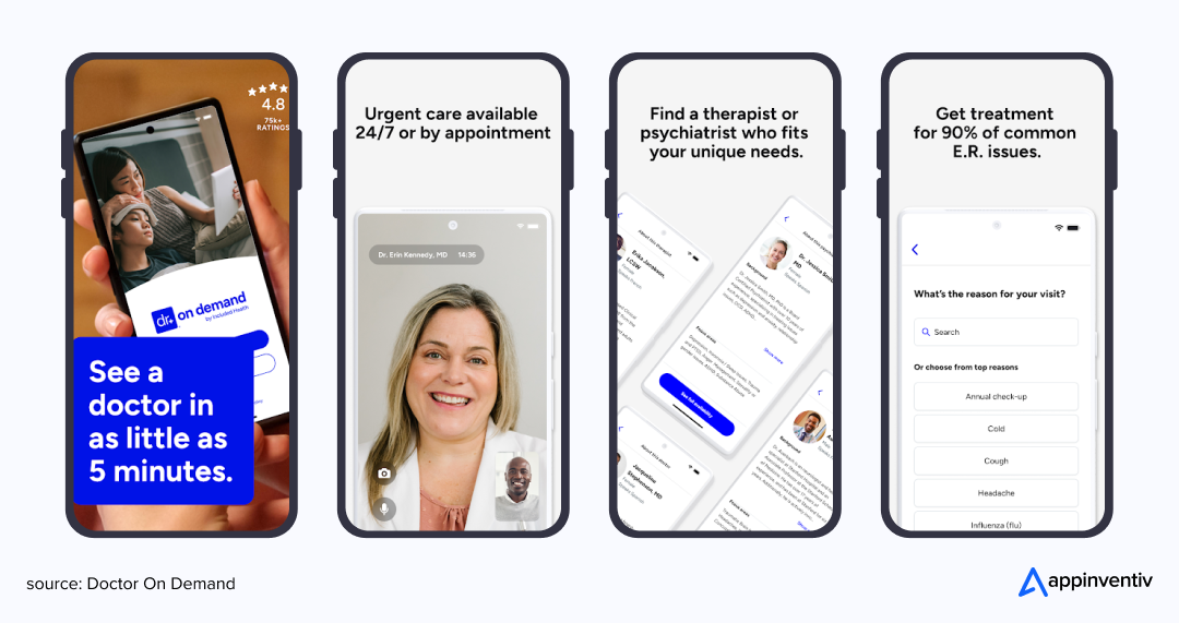 Doctor on Demand app 