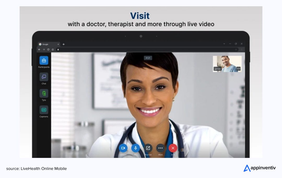 Video & Audio feature in telehealth apps