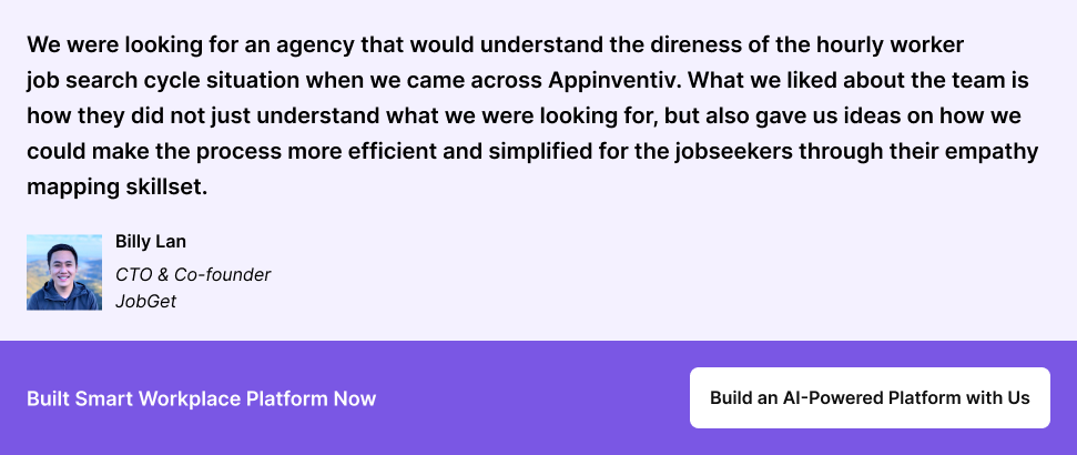 Built Smart Workplace Platform Now
