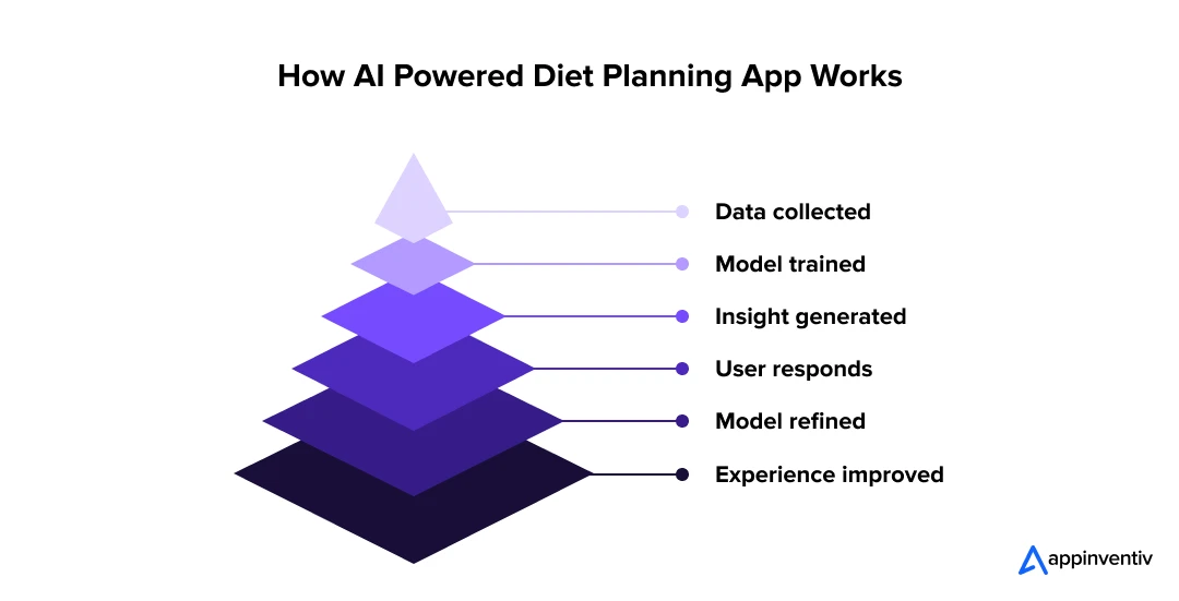 How AI Powered Diet Planning App Works How AI Powered Diet Planning App Works