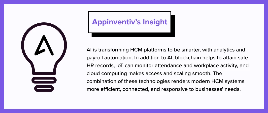 Appinventiv’s Insights on AI transforming HCM platforms
