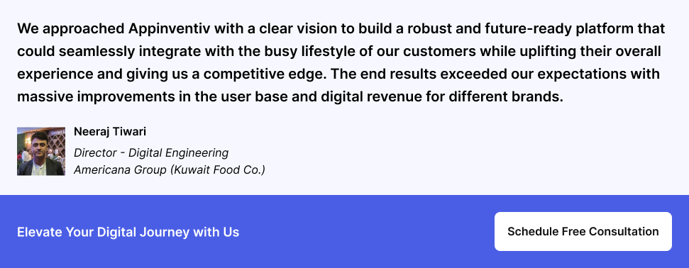 Testimonial from Americana Group