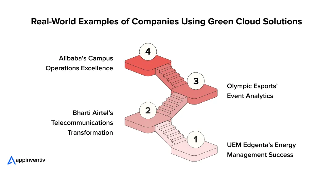 Real-World Examples of Companies Using Green Cloud solutions