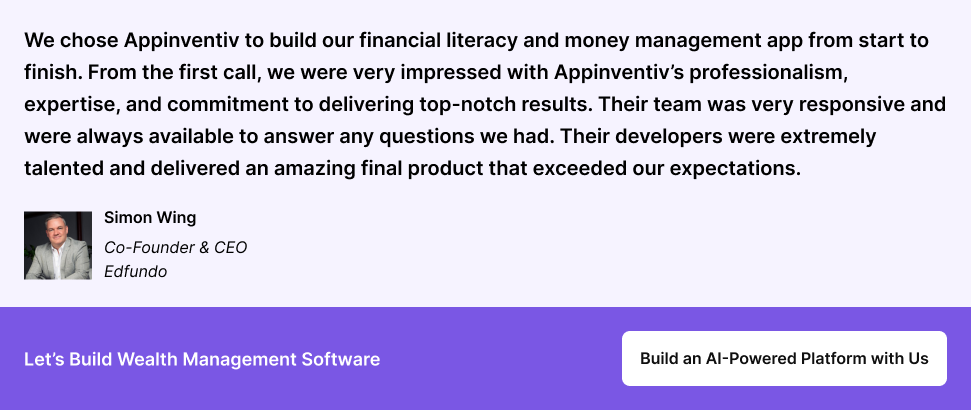 Testimonial from Edfundo