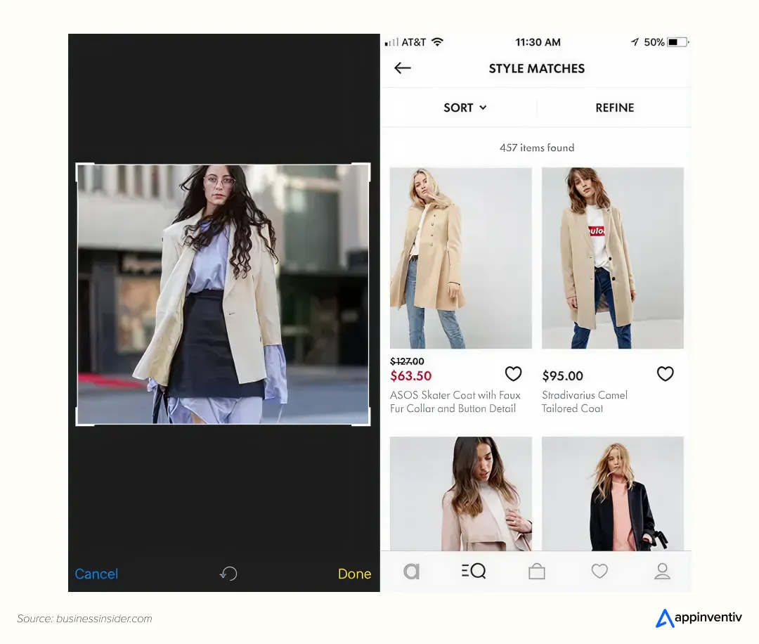 Visual search with ASOS StyleSearch Visual search with ASOS StyleSearch