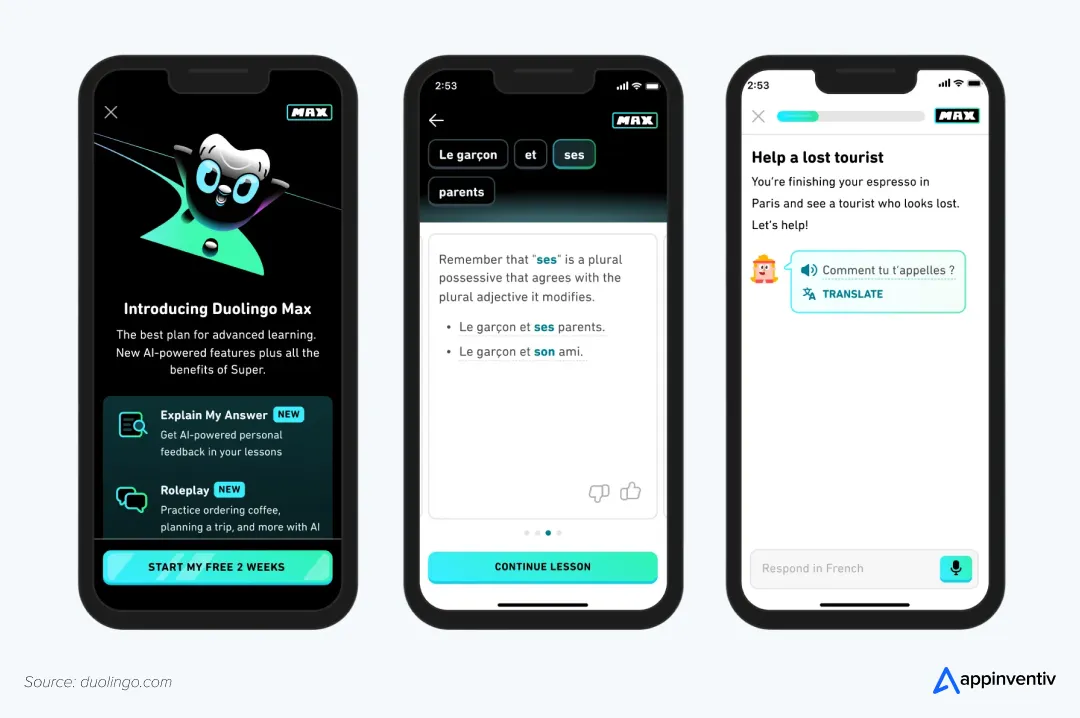 Duolingo Max uses GPT-4 Duolingo Max uses GPT-4