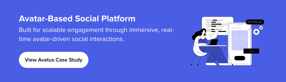 Avatar-based social networking app