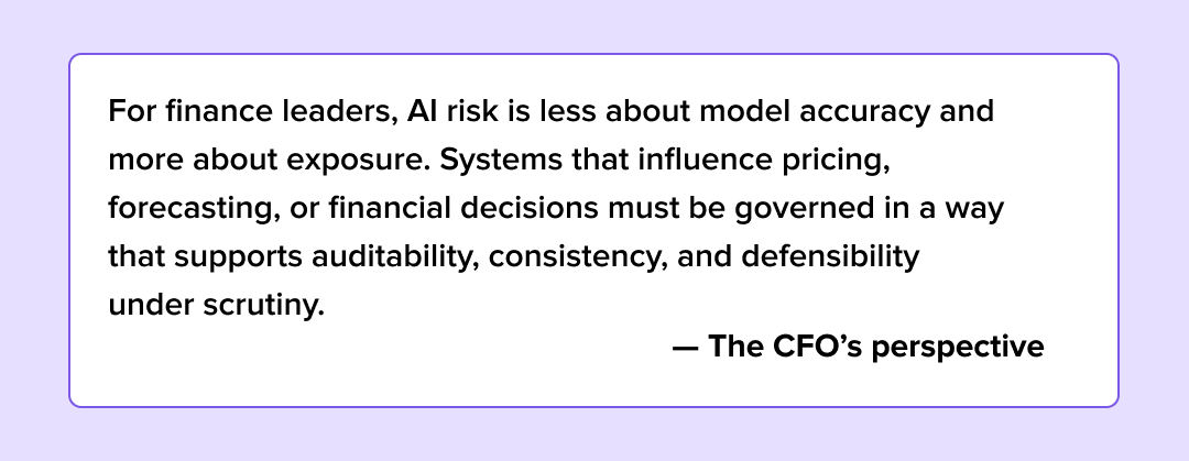 The CFO’s perspective The CFO’s perspective