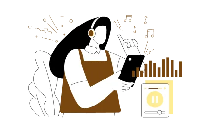 Get in touch to build your scalable music app like spotify