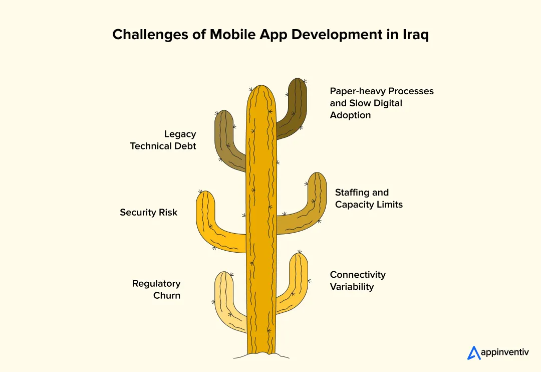 Challenges of Mobile App Development in Iraq
