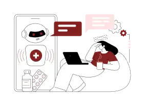 CTA to request a healthcare AI readiness audit with expert evaluation and scalable technical roadmap