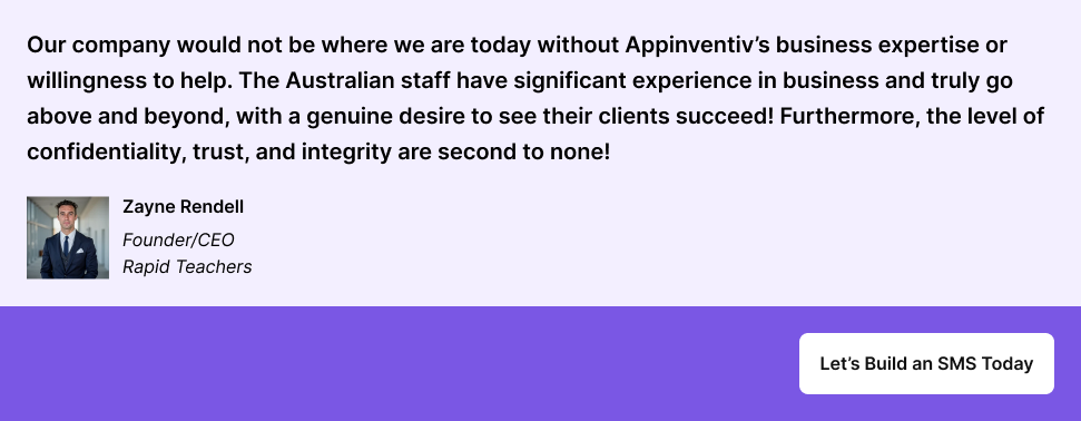 Let’s Build an SMS Today