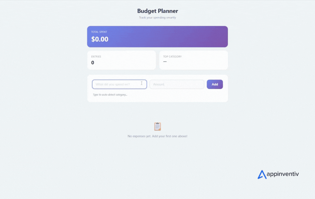 The Smart Budget Planner (Fintech)