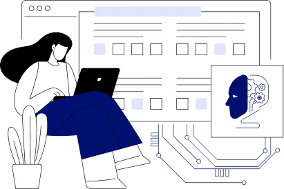 Appinventiv CTA to consult an RPA architect for legacy infrastructure integration and banking automation.