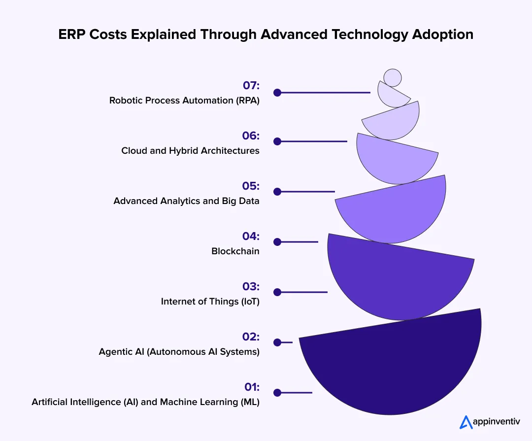 ERP Costs Explained Through Advanced Technology Adoption