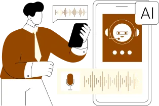 Contact Appinventiv for AI voice agent development services