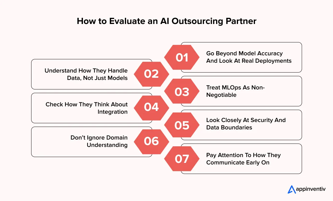 How to Evaluate an AI Outsourcing Partner
