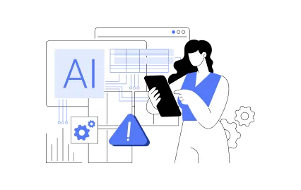 Call-to-action banner stating 47% of enterprise AI users made major decisions based on hallucinated content, with a button to connect with Appinventiv's engineering team.
