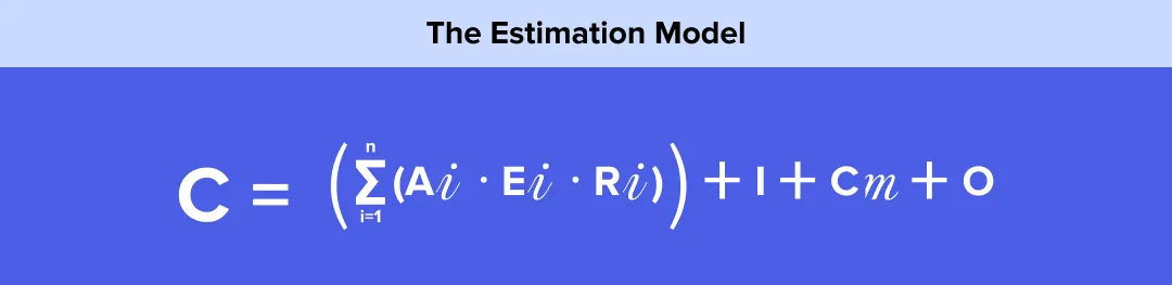 The Estimation Model 