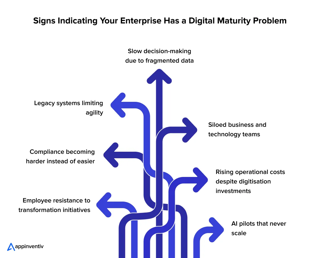 Signs Indicating Your Enterprise Has a Digital Maturity Problem