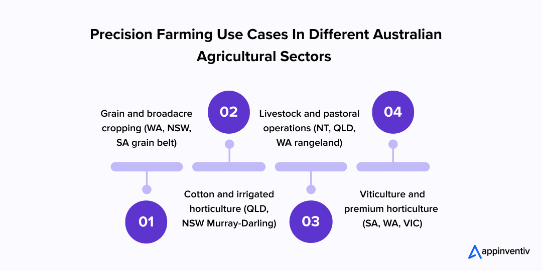 Precision Farming Use Cases In Different Australian Agricultural Sectors