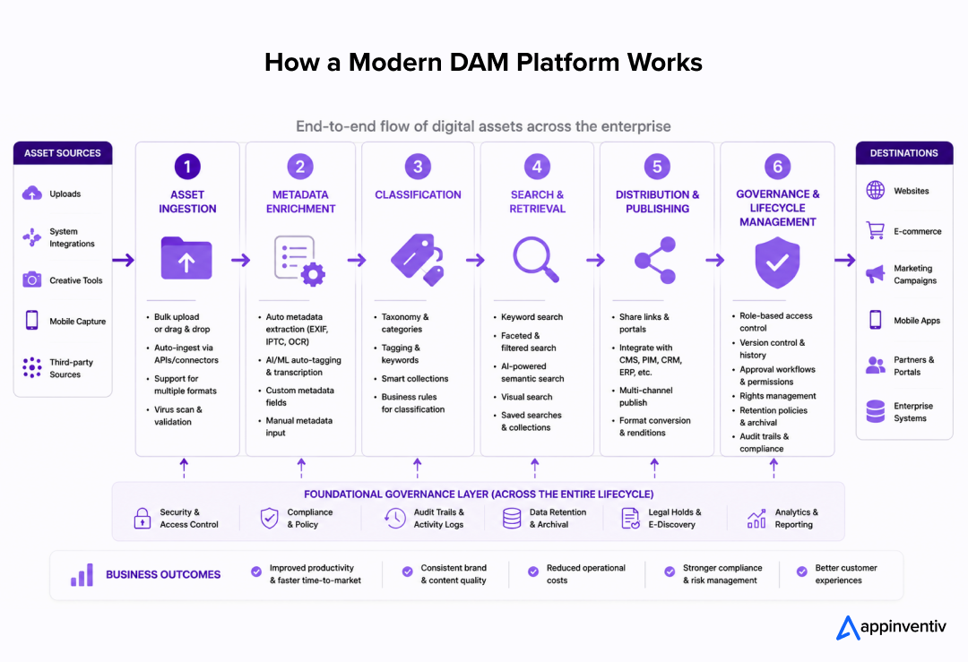 How a Digital Asset Management Platform Works