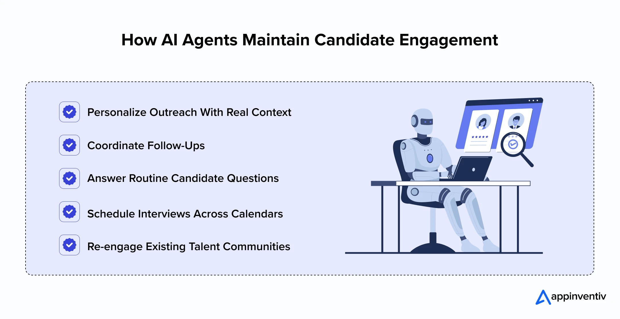 How AI Agents Maintain Candidate Engagement